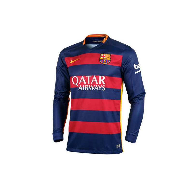 camiseta manga larga fc barcelona