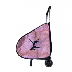 Bolsa Trolley de Purpurina con ruedas Grande