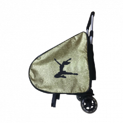 Bolsa Trolley de Purpurina con ruedas Grande