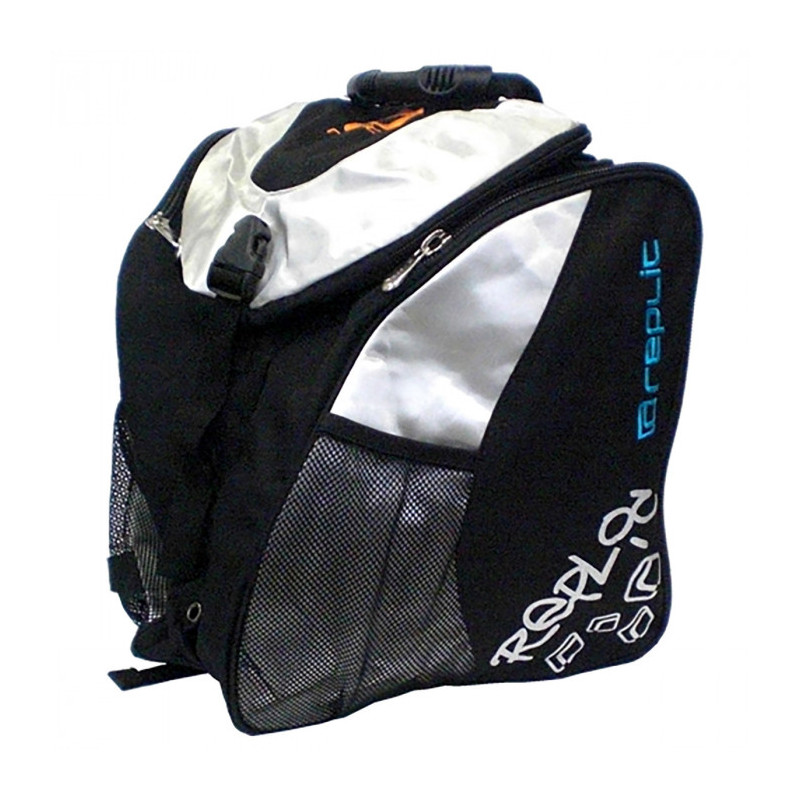 MOCHILA PORTA PATINES NEGRO-PLATA de la marca REPLIC